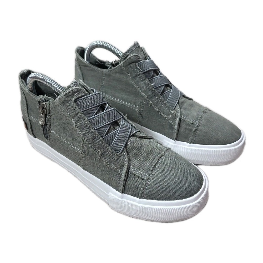 JENN‎ ARDOR Womens Canvas Fashion Sneakers, Modern Light Gray SIZE 11, NIB